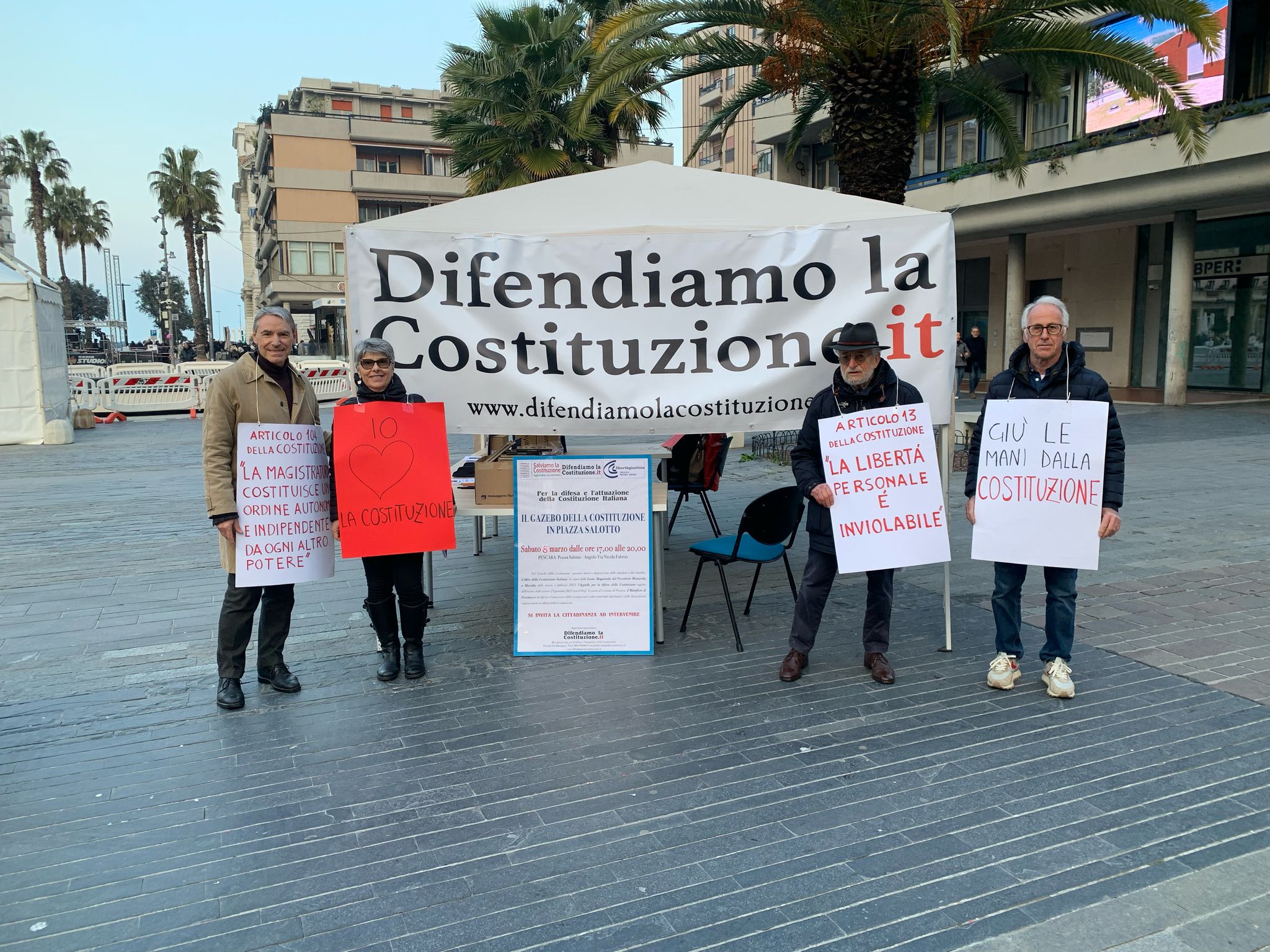 Successo del Gazebo della Costituzione, dopo piazza Salotto anche in altre piazze?